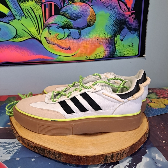 Adidas x Beyonce Ivy Park Super Sleek 72 White Core WOMENS SIZE 12.0 MENS 10.5 - Picture 3 of 7